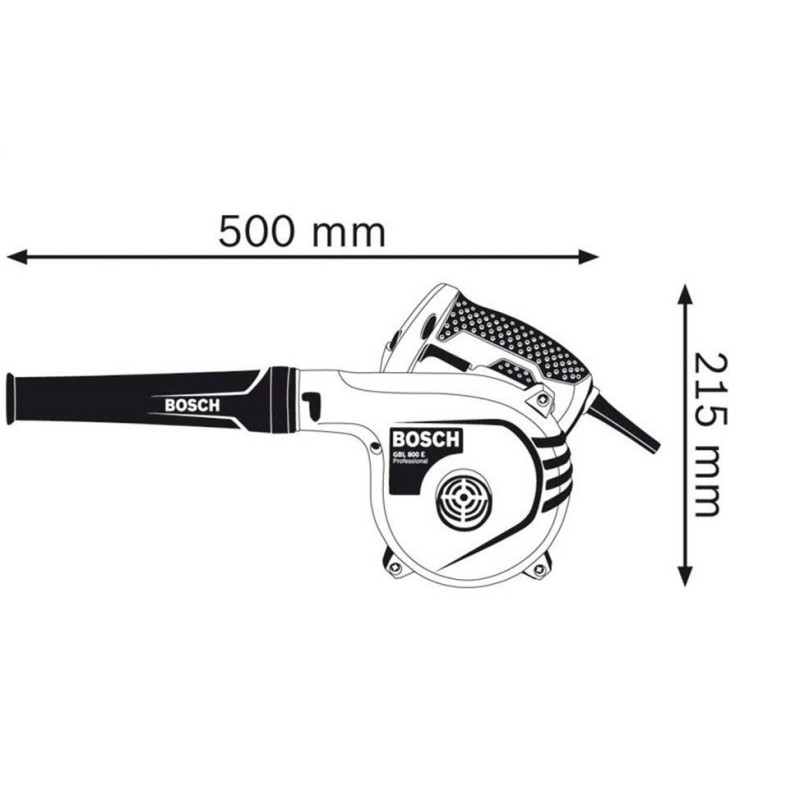 بلوور دمنده و مکنده بوش مدل BOSCH | GBL800E