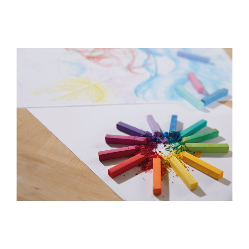 مجموعه 25 رنگ پاستل گچی کرلاندو | CRELANDO