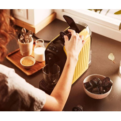 دستگاه قهوه ساز کپسولی چندکاره مدل کافیسیمو ایزی رنگ زرد چیبو | Tchibo