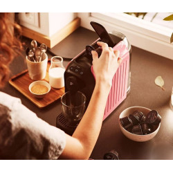 دستگاه قهوه ساز کپسولی چندکاره مدل کافیسیمو ایزی رنگ صورتی چیبو | Tchibo
