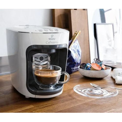 دستگاه قهوه ساز کپسولی چندکاره مدل کافیسیمو مینی رنگ سفید چیبو | Tchibo
