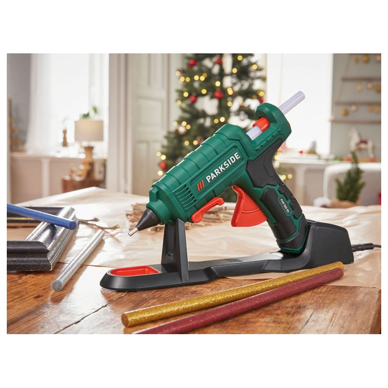 پک 20 تایی چسب حرارتی شفاف 7 میلیمتر پارکساید | PARKSIDE