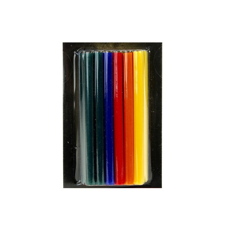 پک 20 تایی چسب حرارتی رنگی 7 میلیمتر پارکساید | PARKSIDE