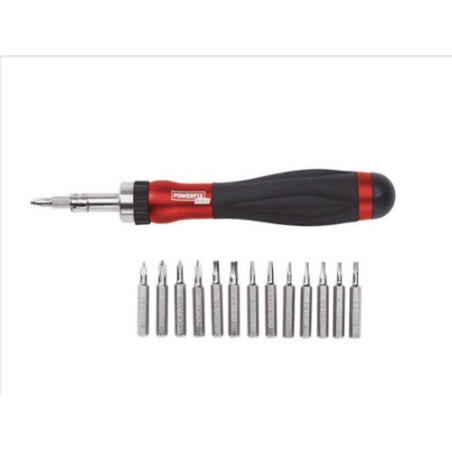 مجموعه 15 عددی پیچ گوشتی ضامن دار پاورفیکس | POWERFIX