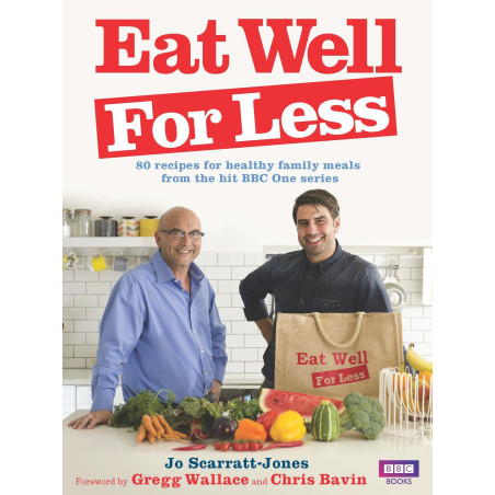 کتاب 80 دستور پخت غذای سالم به انگلیسی ایت ول فور لس | Eat Well For Less
