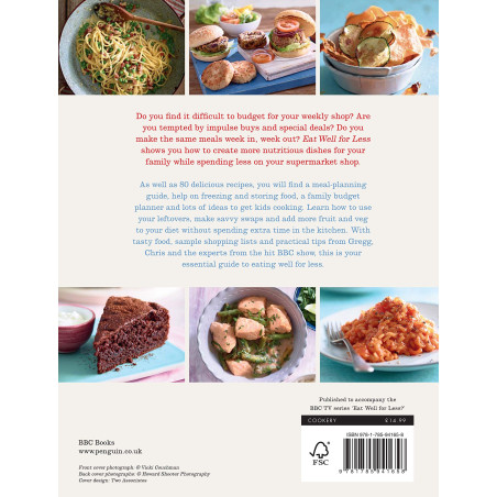 کتاب 80 دستور پخت غذای سالم به انگلیسی ایت ول فور لس | Eat Well For Less