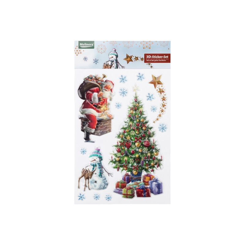 مجموعه 15 تایی استیکر 3D ملینرا | Melinera