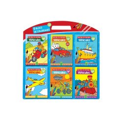 مجموعه 6 عددی دفترچه رنگ آمیزی طرح وسایل نقلیه شواگر اند اشتاین لاین | Schwager & Steinlein