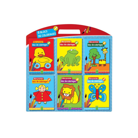 مجموعه 6 عددی دفترچه رنگ آمیزی طرح کودکانه شواگر اند اشتاین لاین |Schwager & Steinlein