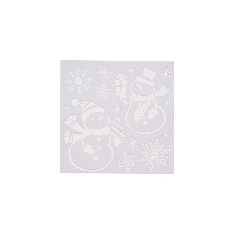 پک 13 عددی استیکر طرح آدم برفی ملینرا | Melinera