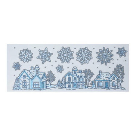 استیکر پنجره طرح کریسمس ملینرا | Melinera