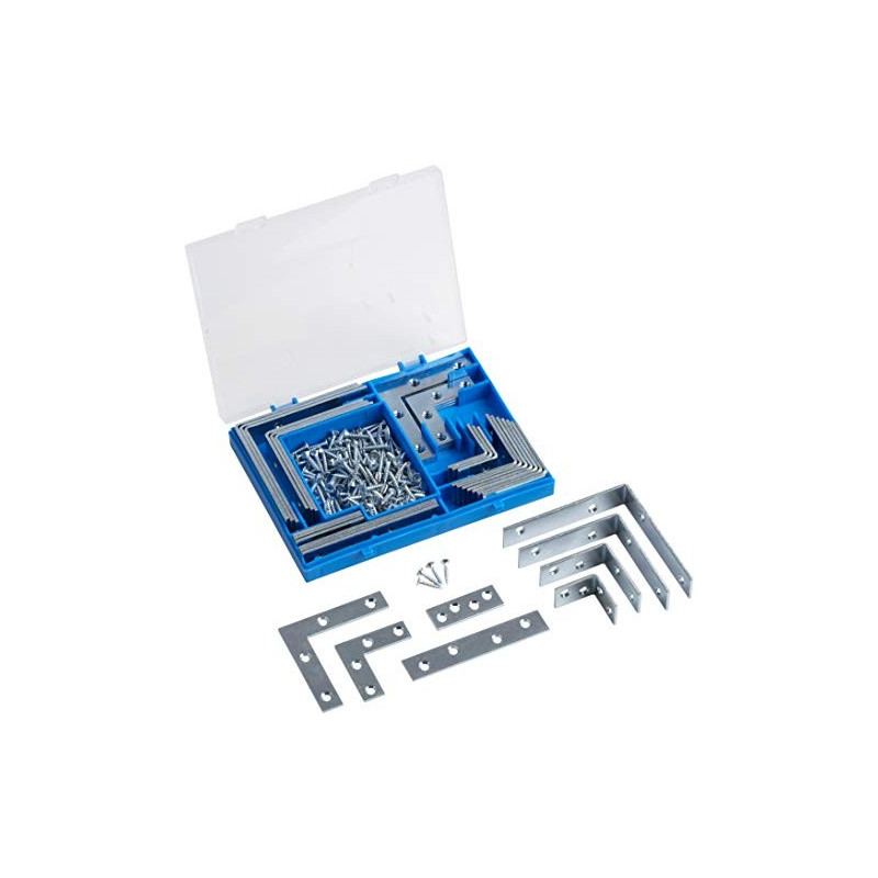 مجموعه 12 عددی براکت تخت طرح خطی پاورفیکس | POWERFIX