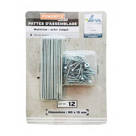 مجموعه 12 عددی براکت تخت طرح خطی پاورفیکس | POWERFIX