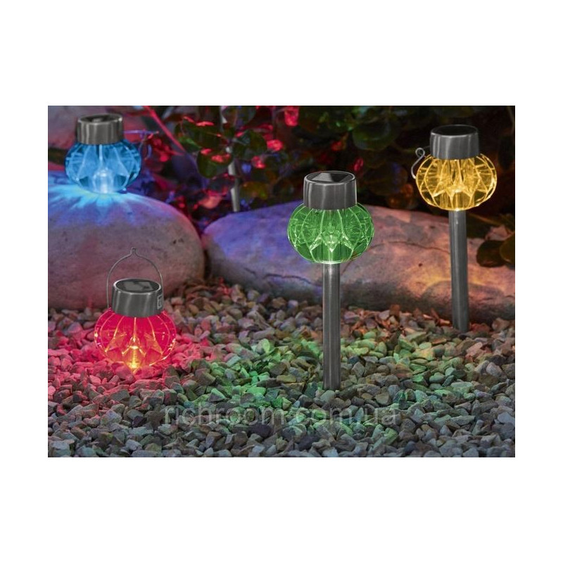 چراغ آبی خورشیدی باغچه ای چند منظوره ملینرا | Melinera