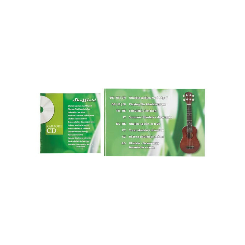 مجموعه سی دی و کتابچه آموزش ساز یوکلیلی به زبان های خارجی لیدل | LIDL