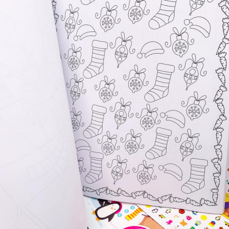 مجموعه رنگ آمیزی، بازی، سرگرمی، مداد رنگی و استیکر ایگلو بوکس | igloo books