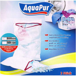 پک 2 عددی کیسه شستشوی لباس مدل مستطیلی آکواپور | AquaPur