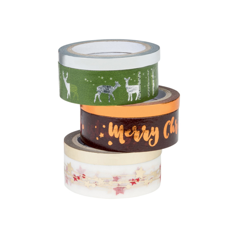 مجموعه 6 عددی چسب فانتزی واشی کرلاندو | CRELANDO