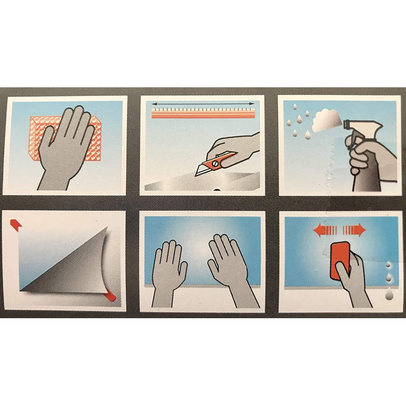 رول برچسب محافظ UV شیشه پاورفیکس | POWERFIX