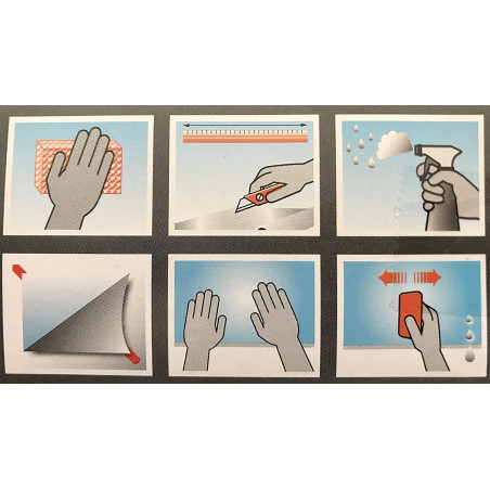 رول برچسب محافظ UV شیشه پاورفیکس | POWERFIX