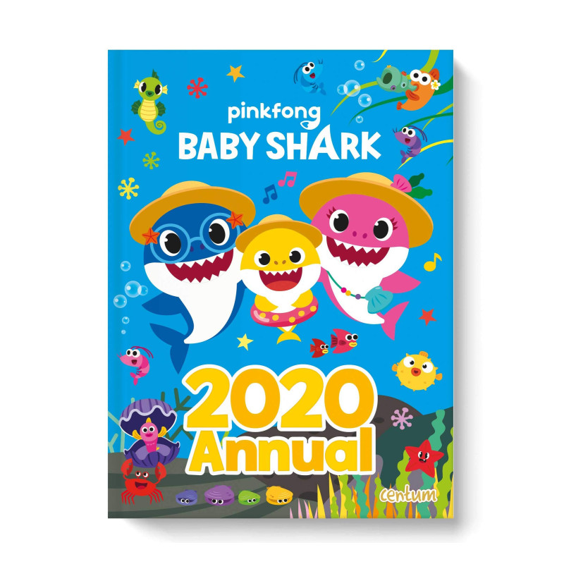 کتاب داستان، معما و رنگ آمیزی کوسه کوچولو به زبان انگلیسی سنتوم | centum