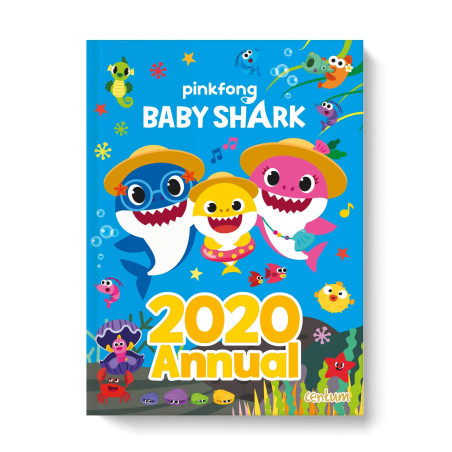 کتاب داستان، معما و رنگ آمیزی کوسه کوچولو به زبان انگلیسی سنتوم | centum