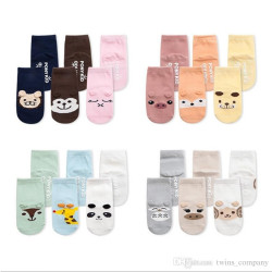 جوراب کالج طرح صورتک حیوانات بچه گانه پونی کید | PONY KID