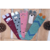 جوراب ساق بلند گوش دار طرح حیوانات بچه گانه بی بی ساکس | BABY SOCKS