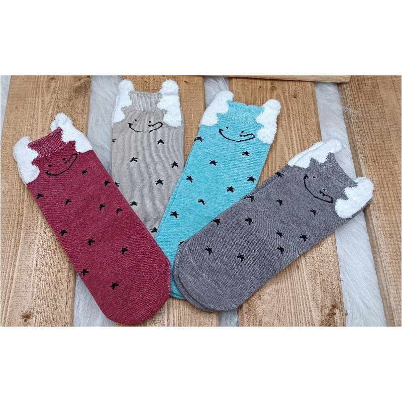 جوراب ساق بلند طرح فیل بی بی ساکس بچه گانه | BABY SOCKS