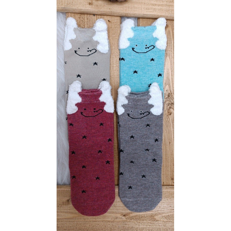 جوراب ساق بلند طرح فیل بی بی ساکس بچه گانه | BABY SOCKS