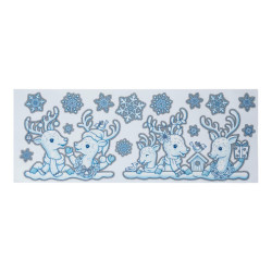 استیکر پنجره طرح کریسمس ملینرا | Melinera