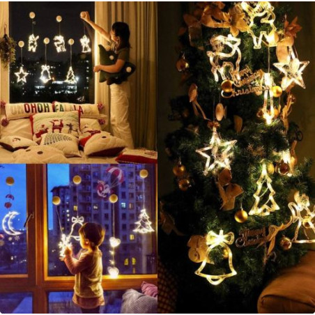 آویز LED تزئینی مدل کریستال ملینرا | Melinera