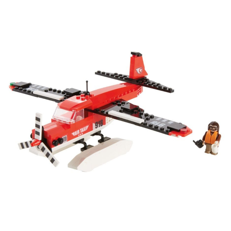 کیت لگو هواپیما شناور 154 تکه پلی تیو | playtive