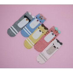 جوراب ساق بلند طرح گربه گوش دار بچه گانه بیبی ساکس | فروشگاه اینترنتی همپل لند