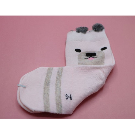 جوراب ساق بلند طرح گربه گوش دار بچه گانه بیبی ساکس | BABY SOCKS