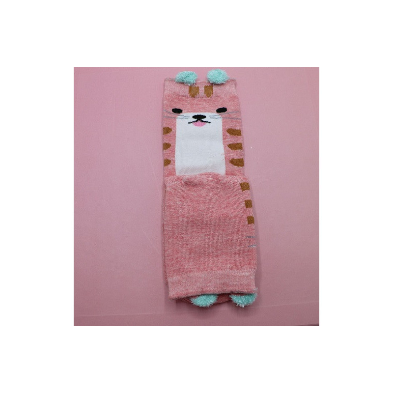 جوراب ساق بلند طرح گربه گوش دار بچه گانه بیبی ساکس | BABY SOCKS
