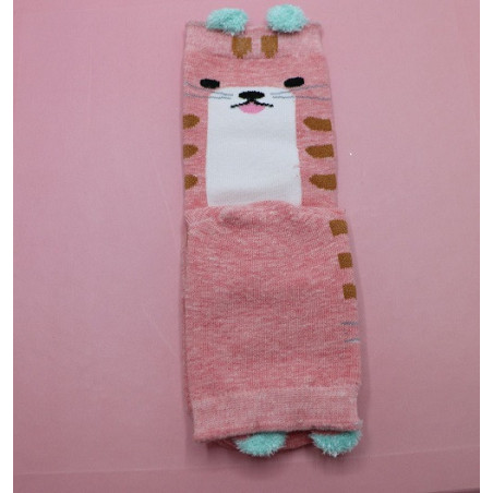 جوراب ساق بلند طرح گربه گوش دار بچه گانه بیبی ساکس | BABY SOCKS