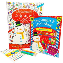 مجموعه رنگ آمیزی، بازی، سرگرمی، مداد رنگی و استیکر ایگلو بوکس | فروشگاه اینترنتی همپل لند