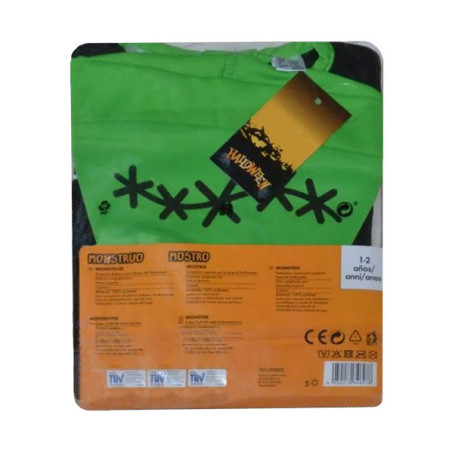 سرهمی کلاه دار طرح هیولا هالووین پسرانه لیدل | LIDL