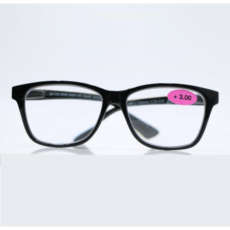 عینک مطالعه به همراه کیف کنفی مشکی آریول | AURIOL