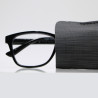 عینک مطالعه به همراه کیف کنفی مشکی آریول | AURIOL