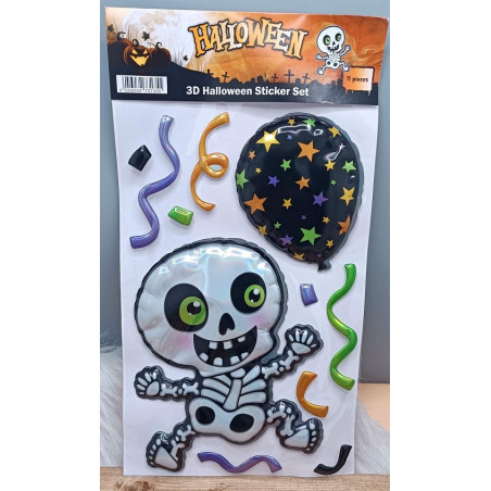 مجموعه 11 تایی استیکر 3D هالووین لیدل | LIDL