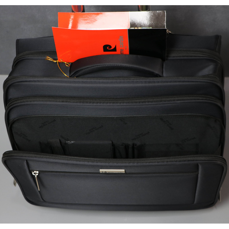 چمدان خلبانی 15 اینچی مدل PC85123 پیرکاردین | pierre cardin