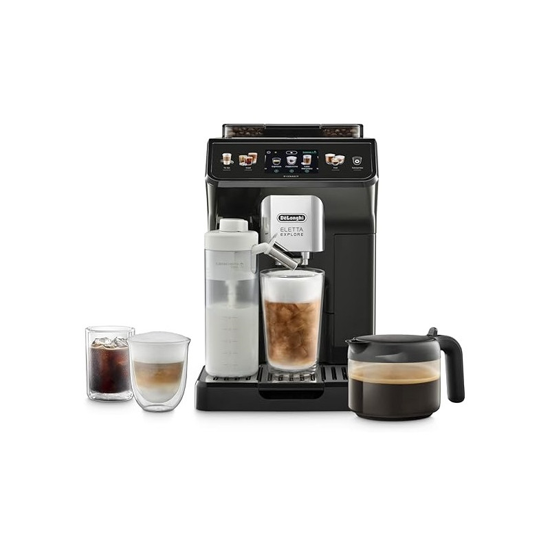 دستگاه اسپرسو ساز مدل Eletta Explore ECAM452.67.G دلونگی | DeLonghi