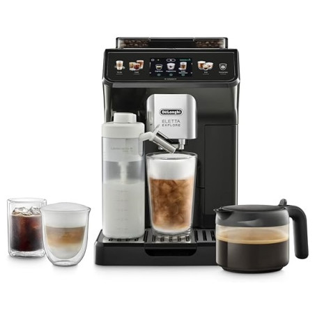 دستگاه اسپرسو ساز مدل Eletta Explore ECAM452.67.G دلونگی | DeLonghi