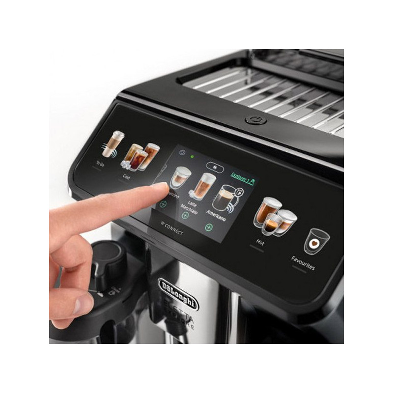 دستگاه اسپرسو ساز مدل Eletta Explore ECAM452.67.G دلونگی | DeLonghi
