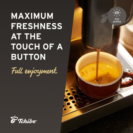 دستگاه اسپرسو ساز حرفه ای و فول اتوماتیک مدل PARENT-CM-3WB Röstfrisch چیبو | Tchibo