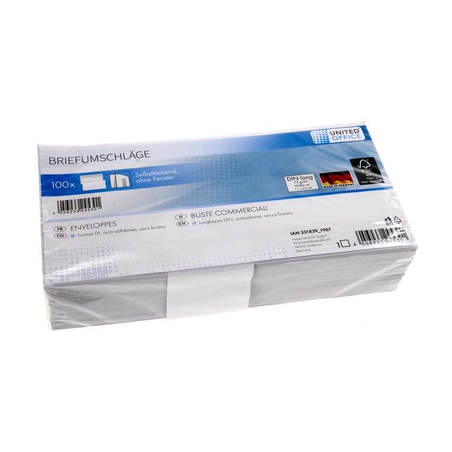 پاکت نامه 100 عددی یونایتد آفیس | UNITED OFFICE