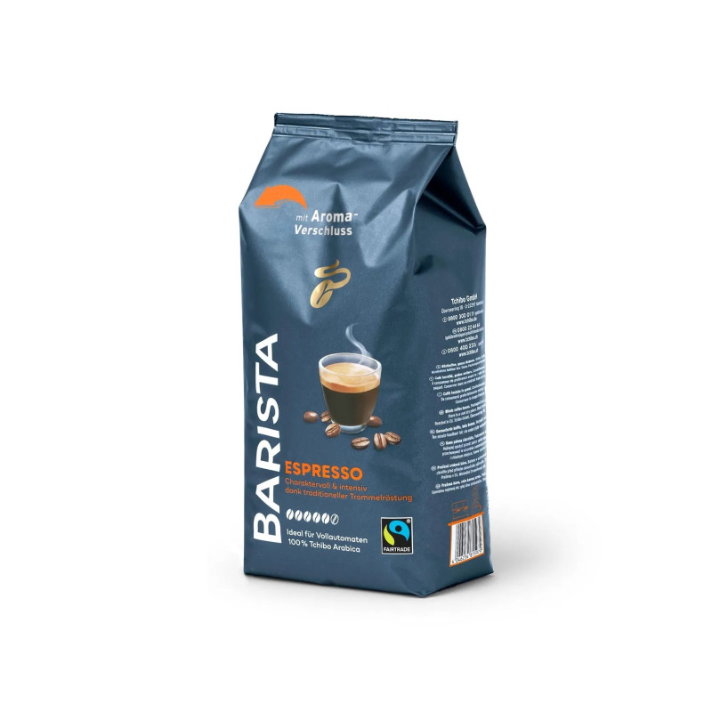 دانه قهوه اسپرسو باریستا 1000 گرمی چیبو