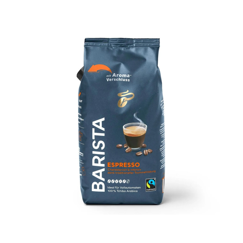 دانه قهوه اسپرسو باریستا 1000 گرمی چیبو